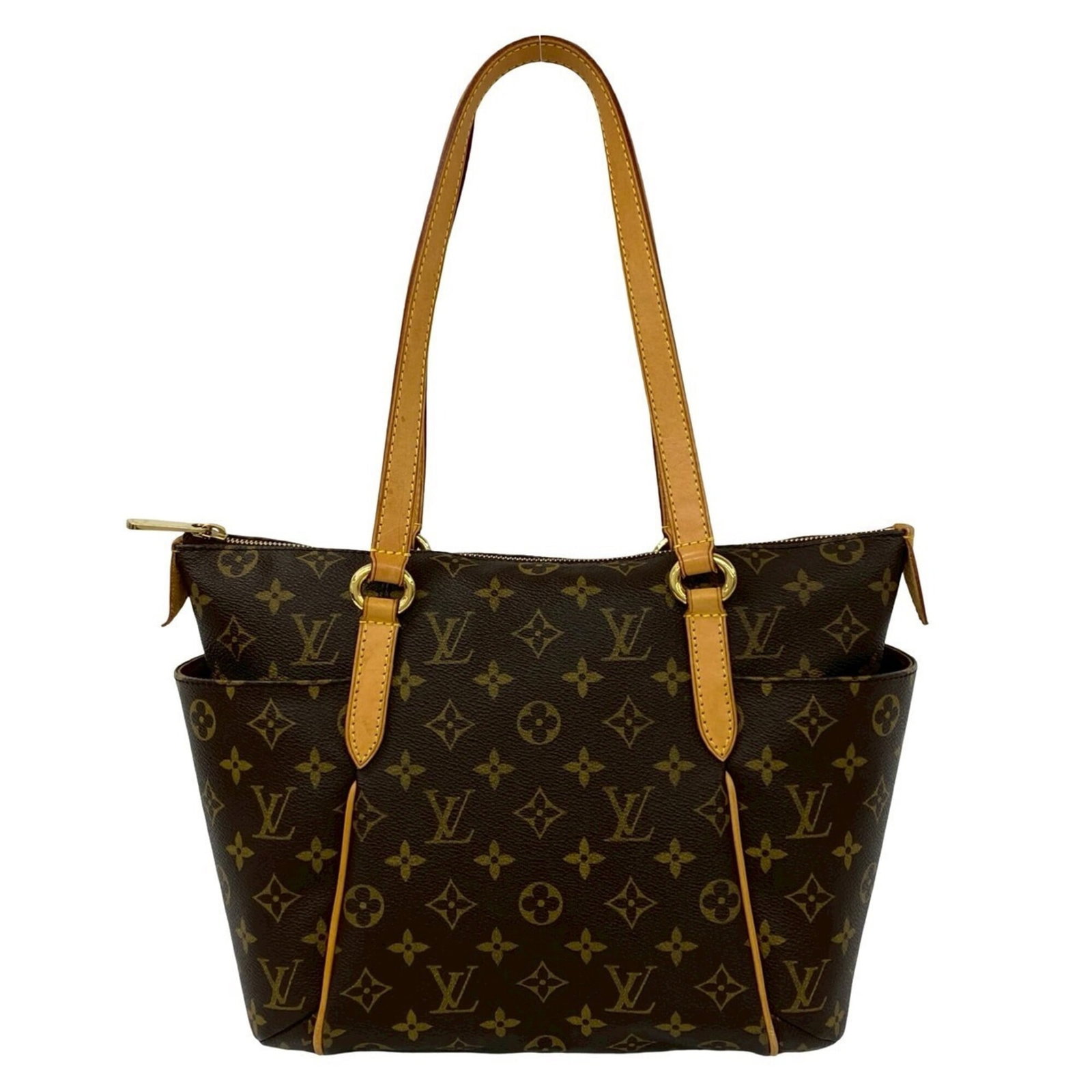 Vuitton Handbag Leather Pvc Tote Bag Shoulder: Vuitton Handbag Leather Pvc Tote Bag Shoulder Brown Louis Vuitton-inspired Pvc Leather Tote Bag with classic shoulder strap design, featuring a genuine (signed) logo on the front. Measuring 24cm x