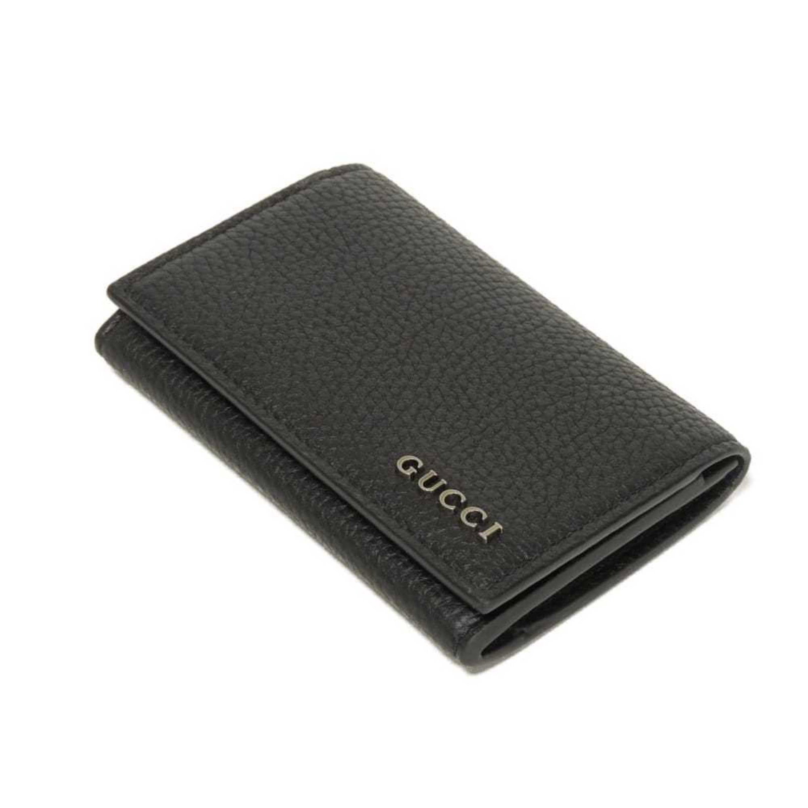 Case card leather gucci - 4