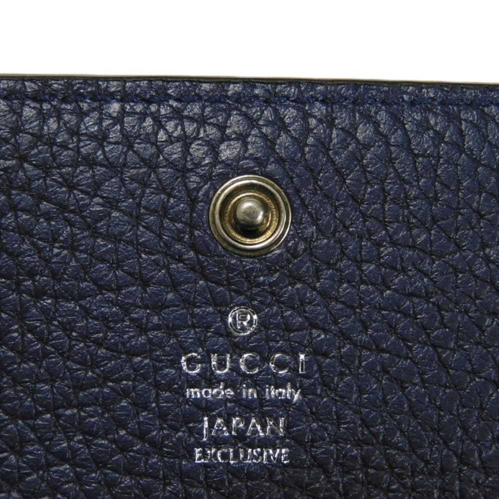 Case card leather gucci - 6