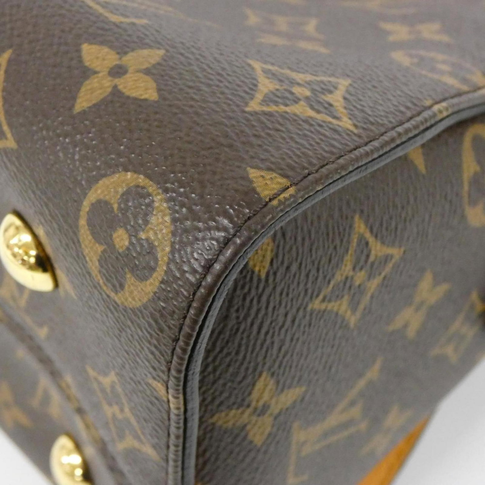 Louis Vuitton Handbag Coated Canvas Leather - 3