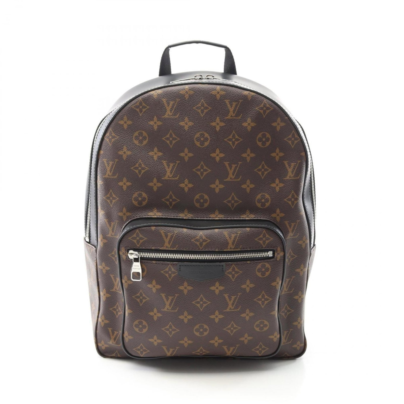 Monogram Coated Pvc Leather Louis Vuitton Backpack: Monogram Coated Pvc Leather Louis Vuitton Backpack Monogram Coated Pvc Leather Louis Vuitton Backpack features a distinctive black, brown, and monogram Macassar color scheme. Made from coated canvas, 