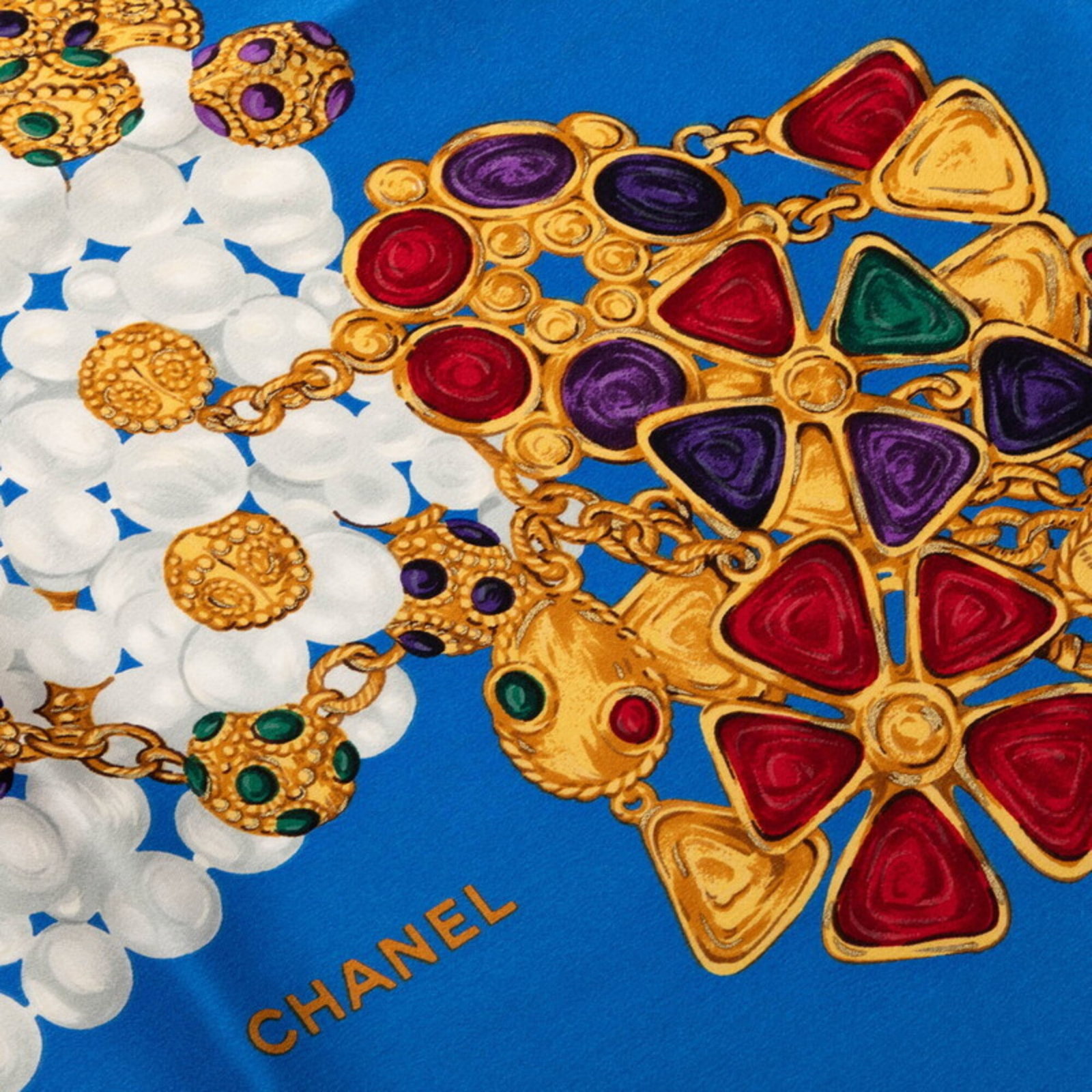 Silk scarf from Chanel - 4