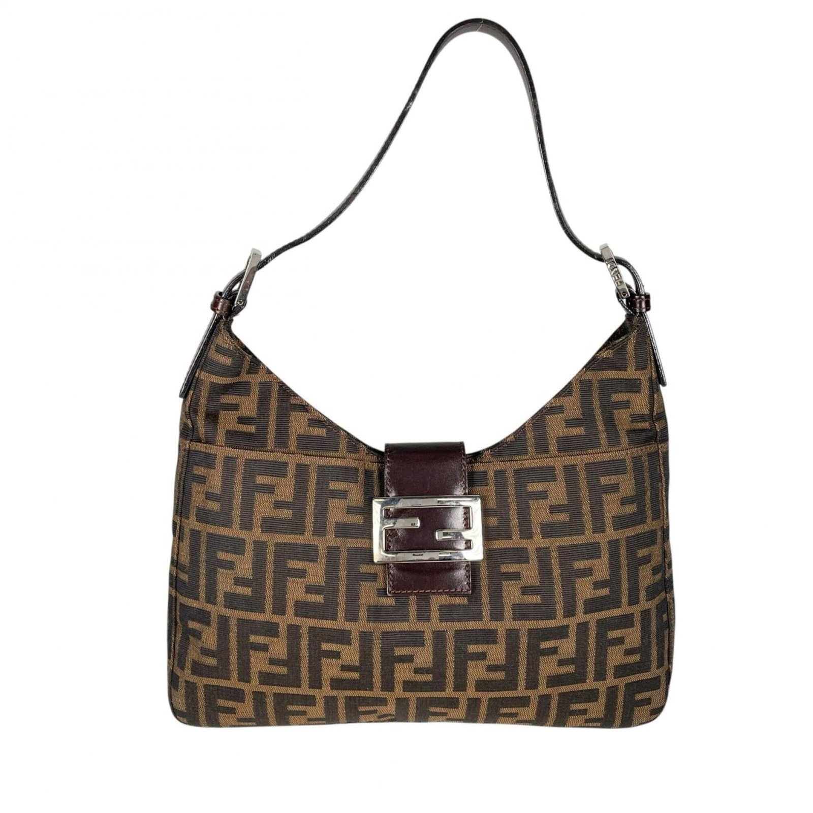 Canvas shoulder bag by Fendi (1 of 17)