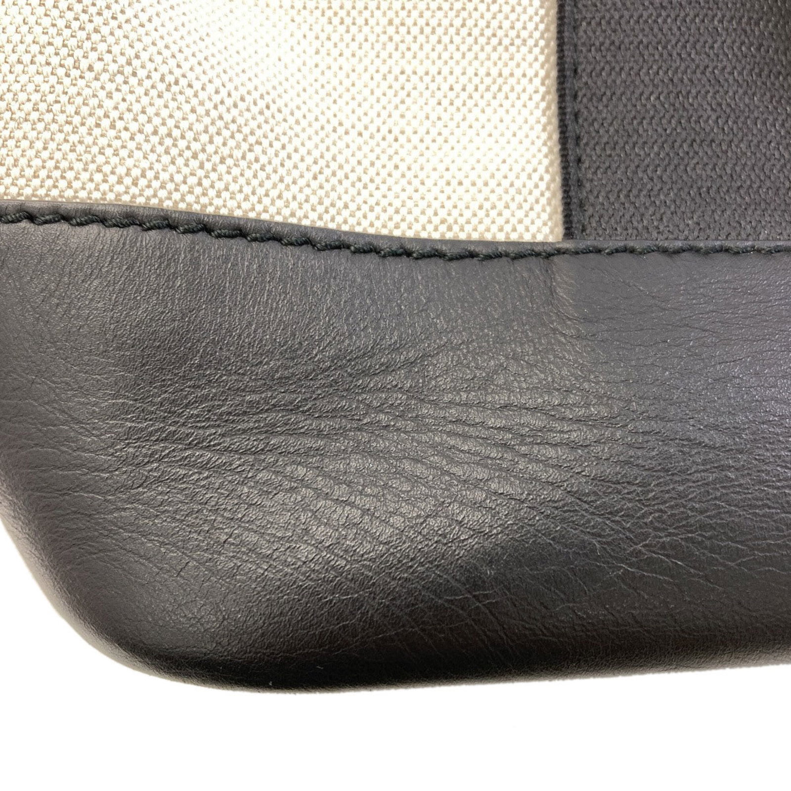 Canvas leather tote bag - 13