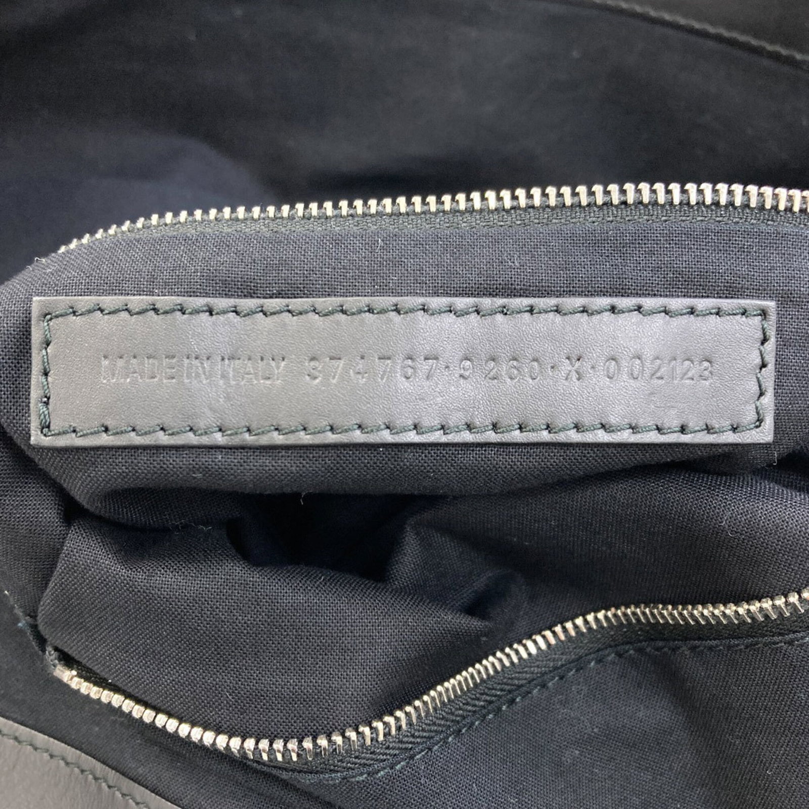 Canvas leather tote bag - 7