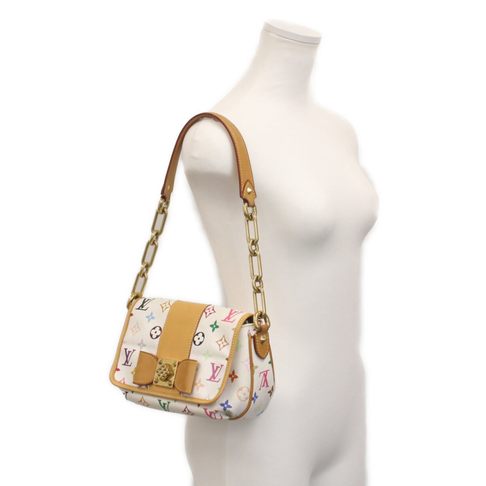 Shoulder bag multicolore monogram Louis Vuitton - 10