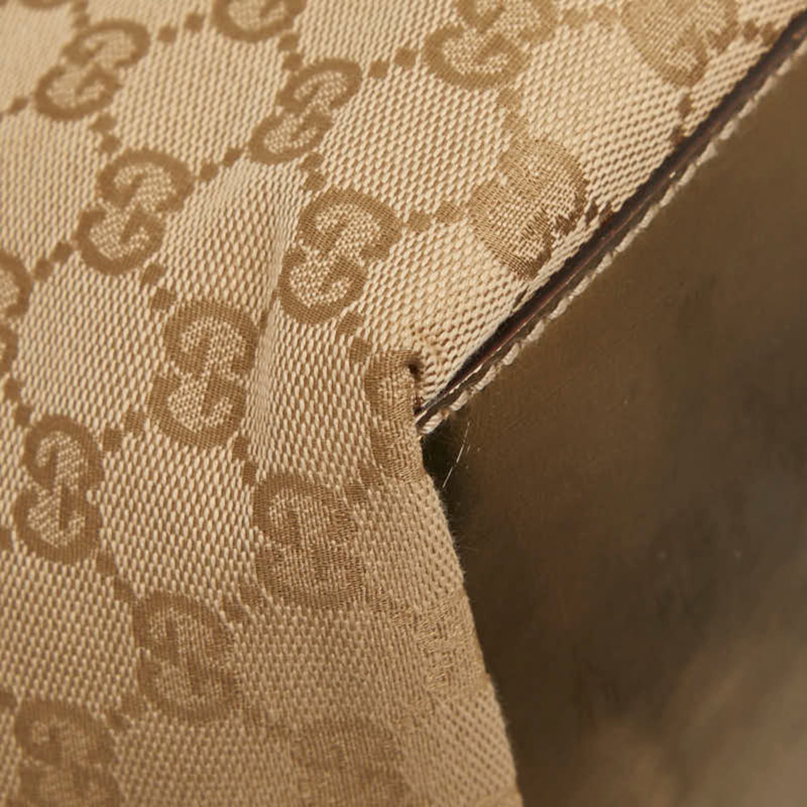 Canvas leather handbag - 4