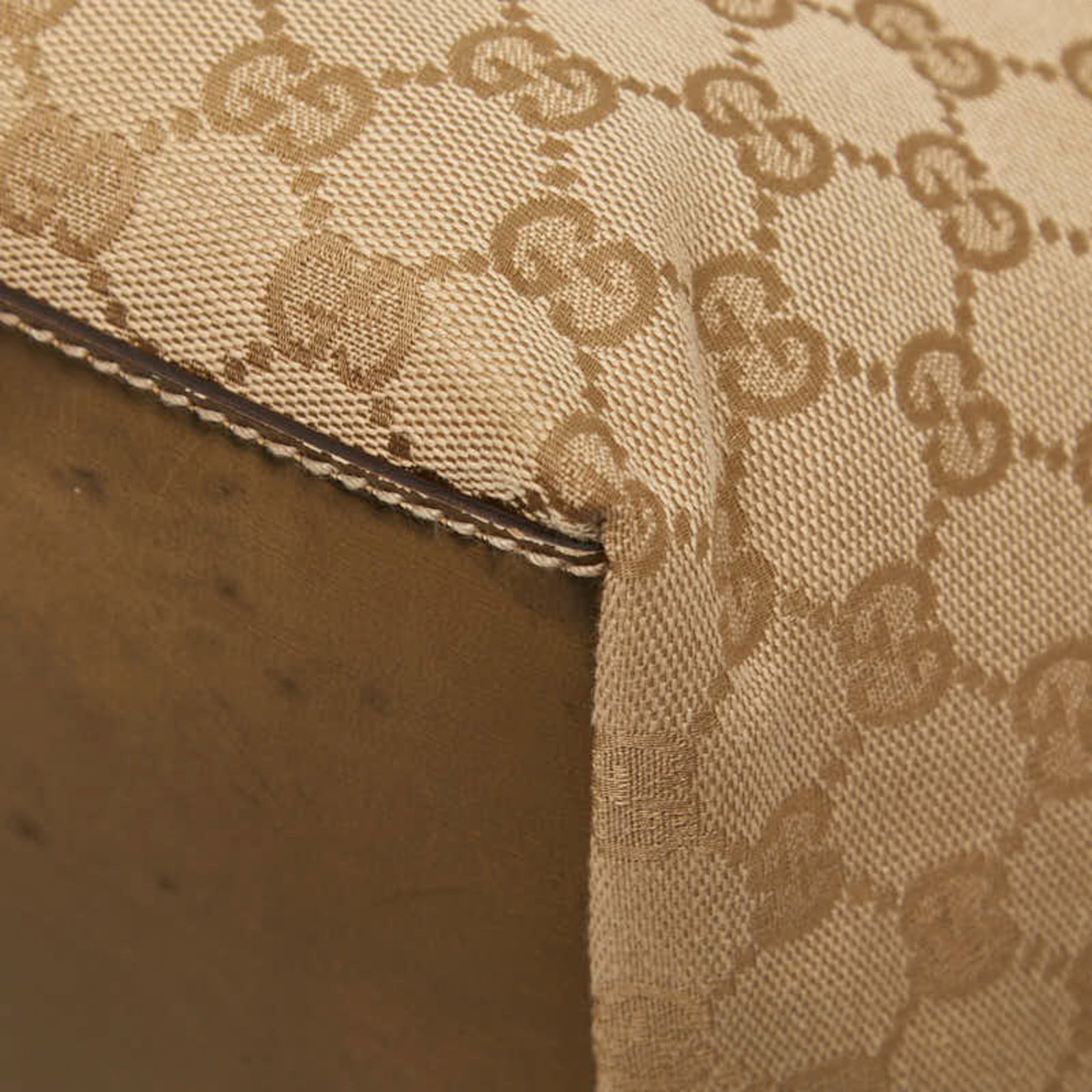 Canvas leather handbag - 5