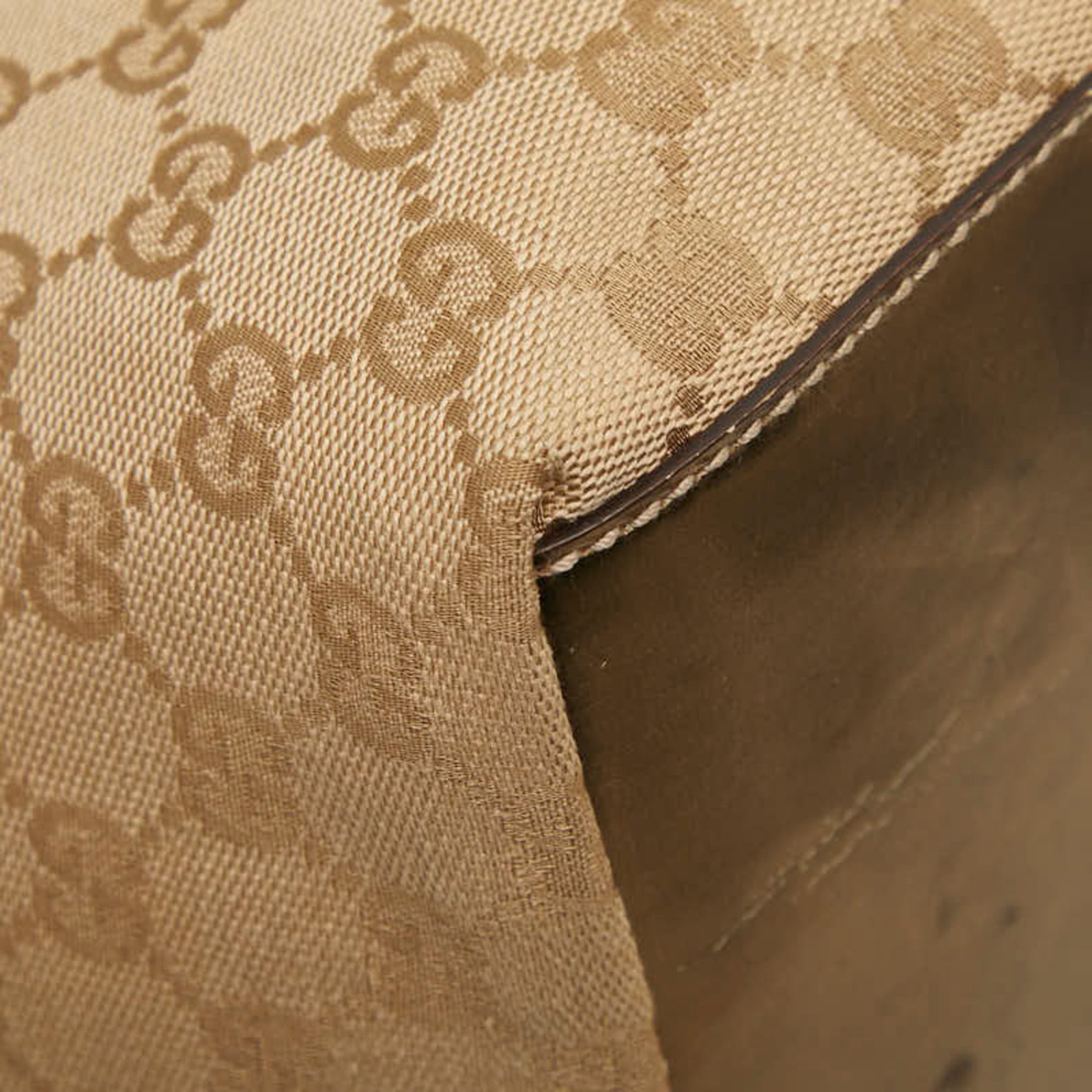 Canvas leather handbag - 7