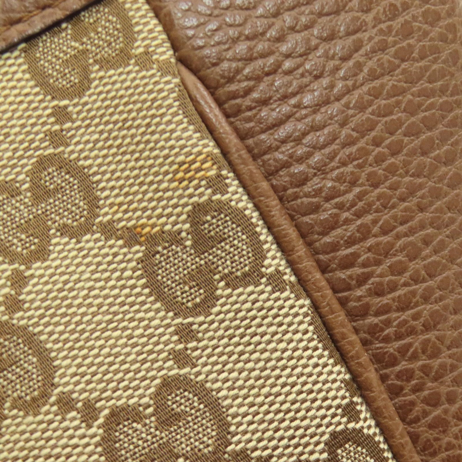 Canvas leather handbag - 10