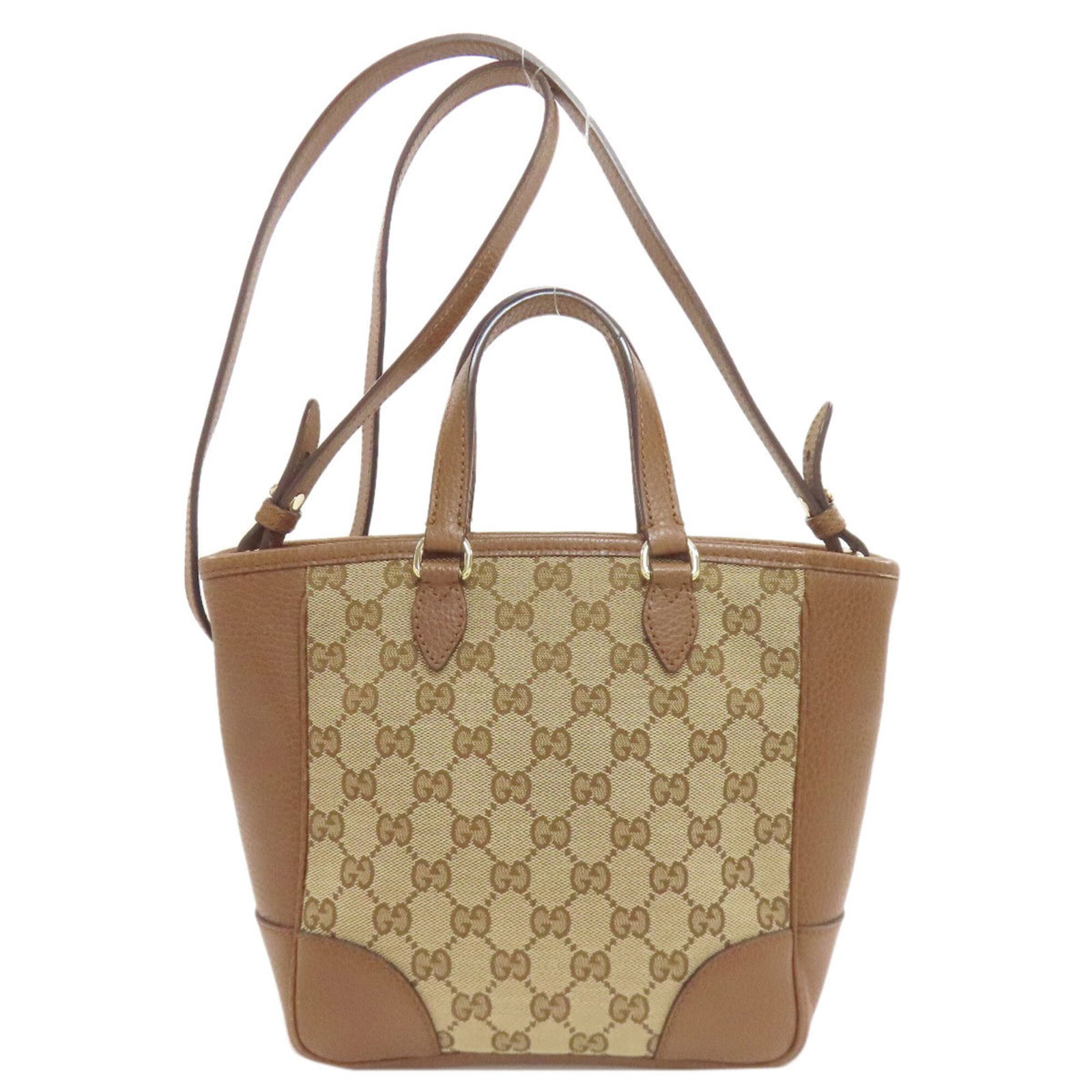 Canvas leather handbag - 2