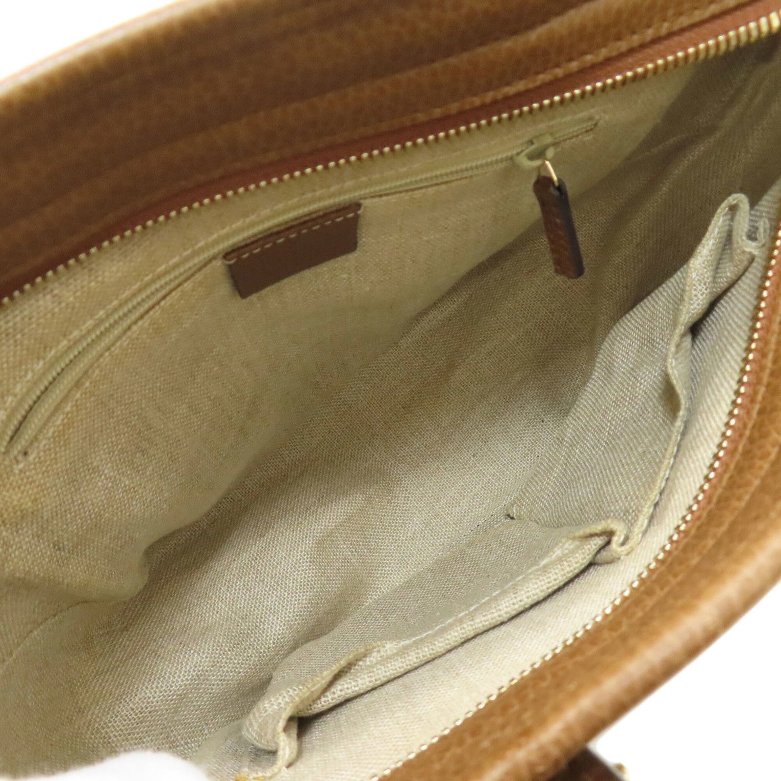 Canvas leather handbag - 5