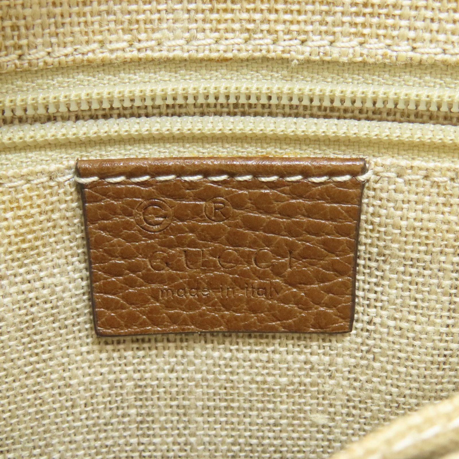 Canvas leather handbag - 6