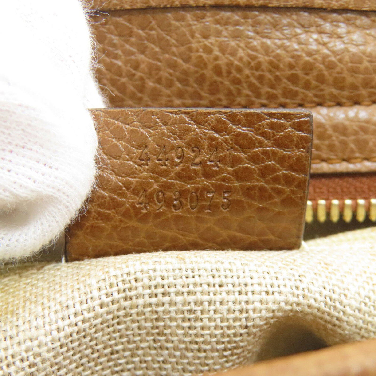 Canvas leather handbag - 7