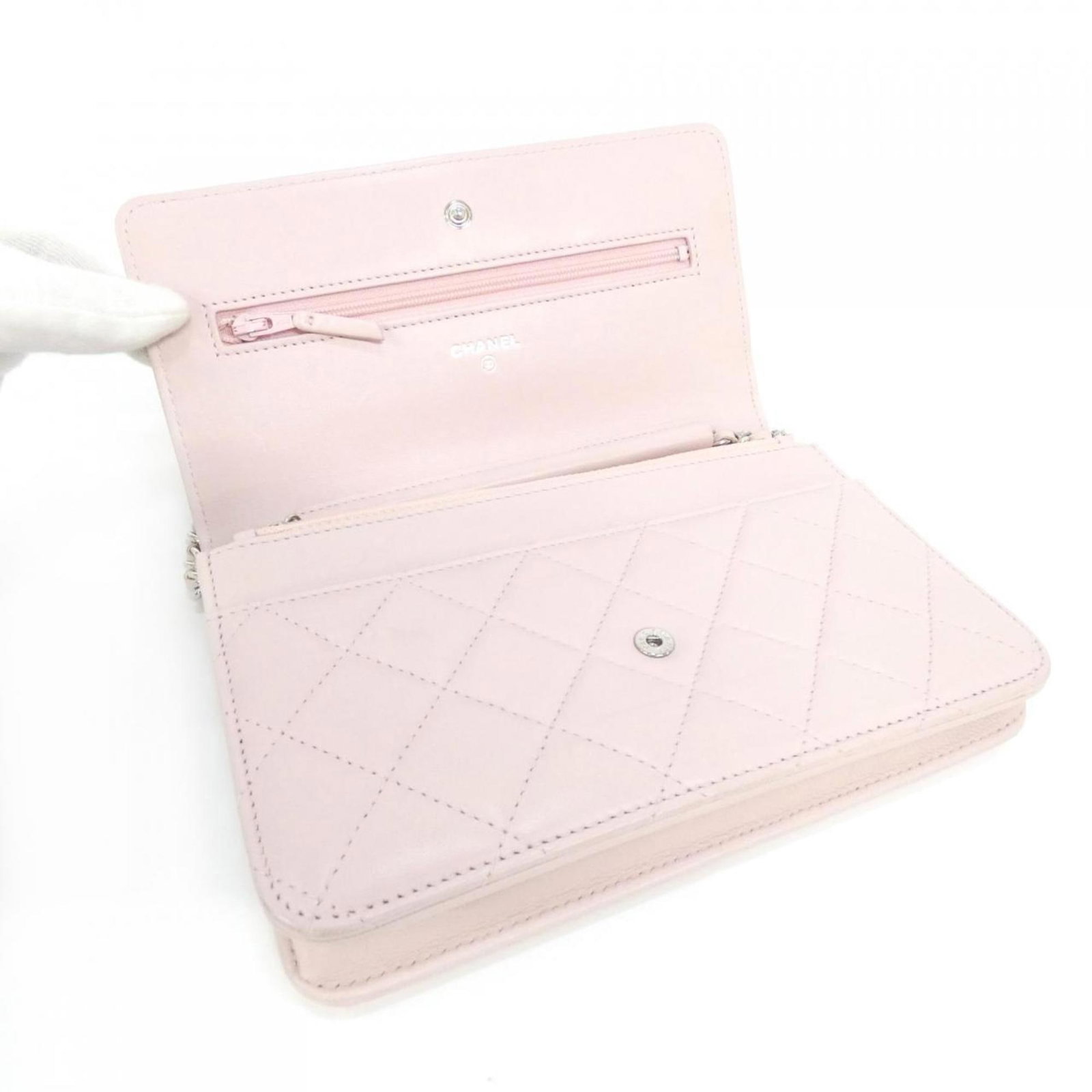 Chain Wallet Leather Shoulder - 7