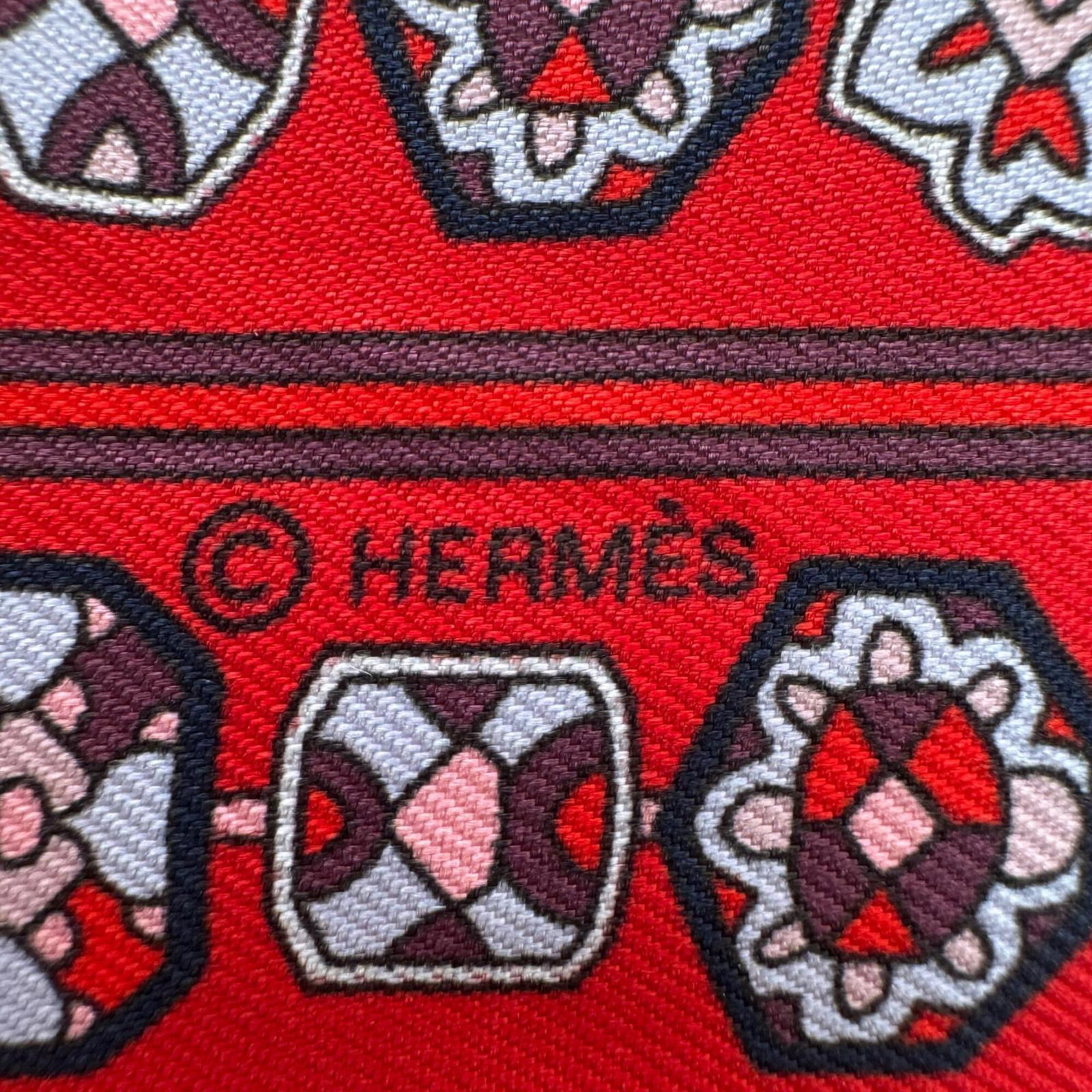 Silk scarf from Hermes - 6