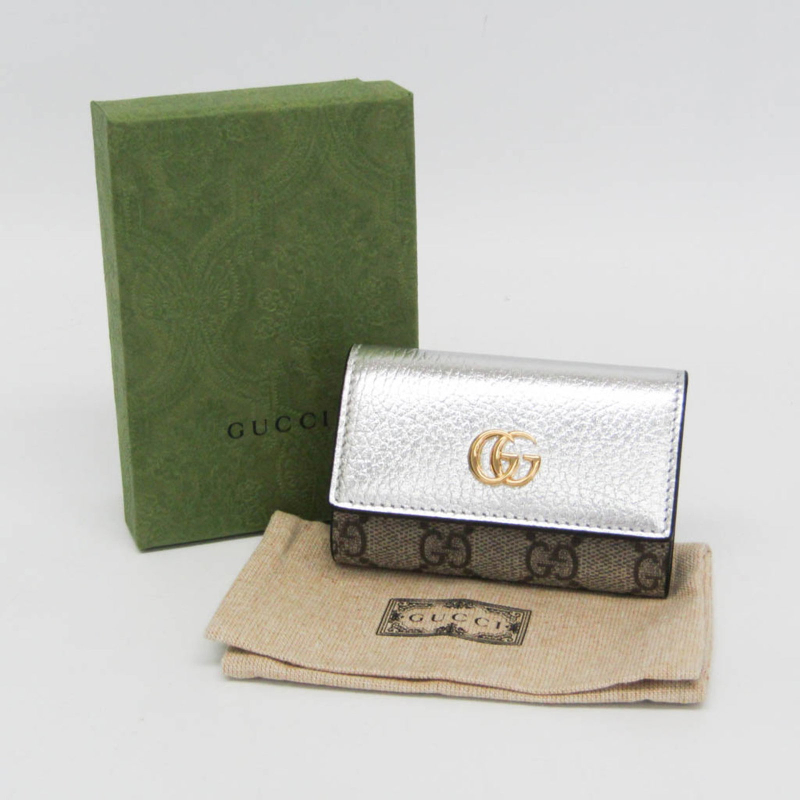 Gucci leather keycase supreme - 2