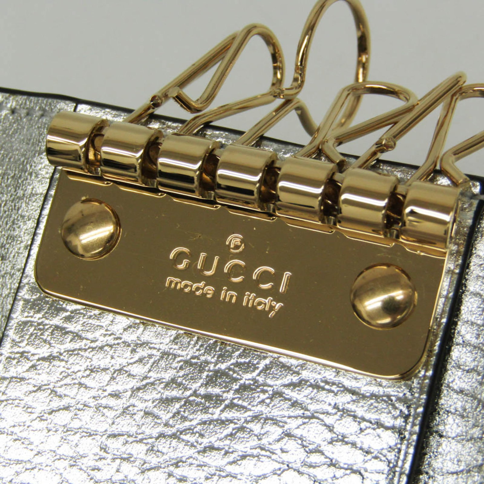 Gucci leather keycase supreme - 7