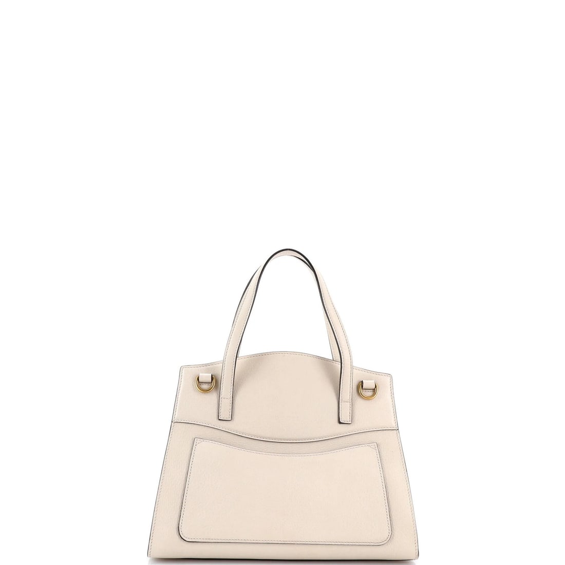 Gucci leather medium top handle bag - 3