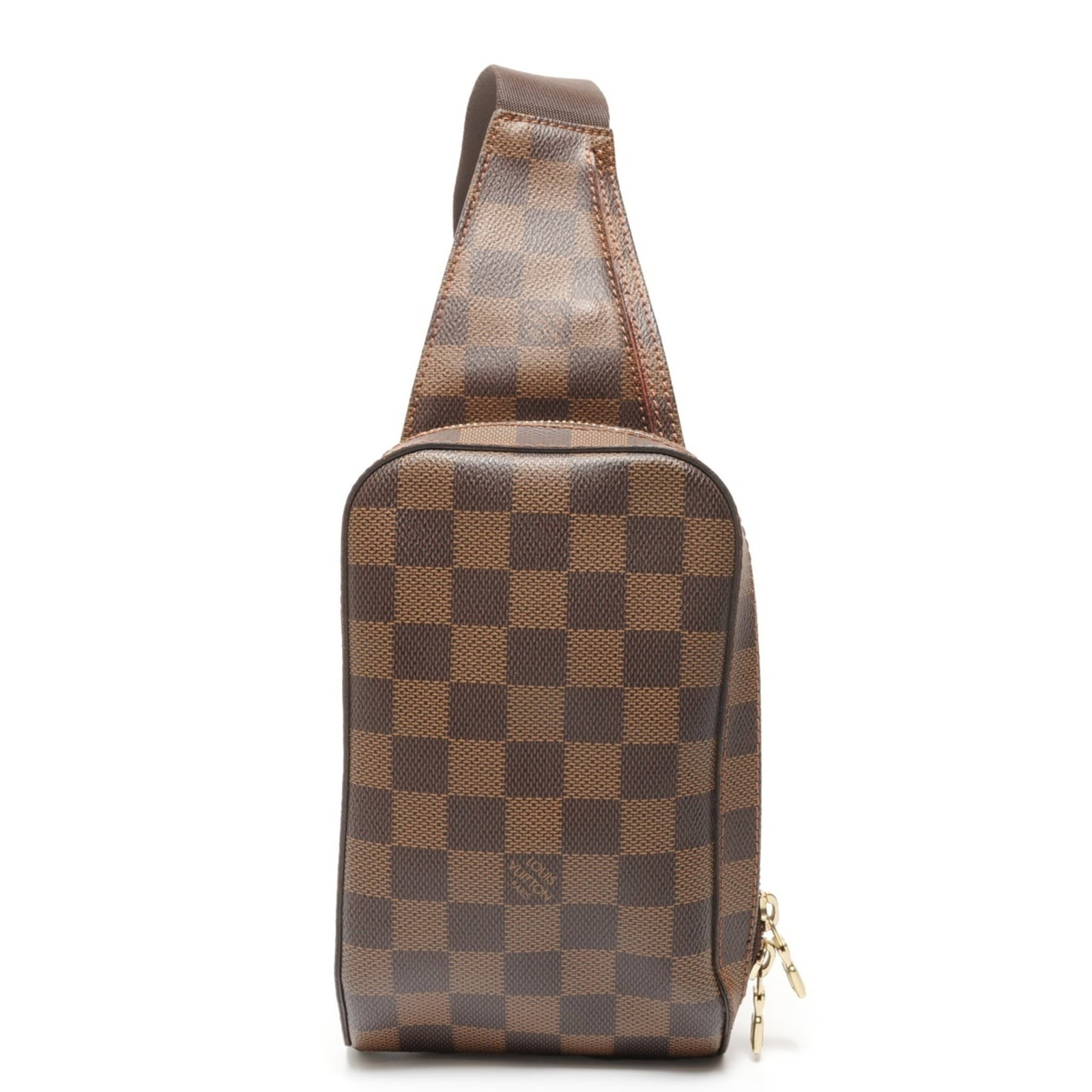 Shoulder Bag Damier Canvas Louis Vuitton: Shoulder Bag Damier Canvas Louis Vuitton Damier Canvas Louis Vuitton Shoulder Bag in Brown. This classic shoulder bag features iconic Damier canvas, a timeless design element of the brand. With its br