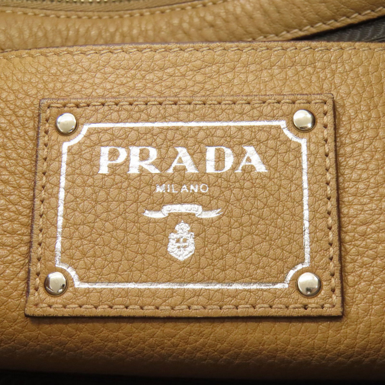 Handbag Leather by Prada - 6