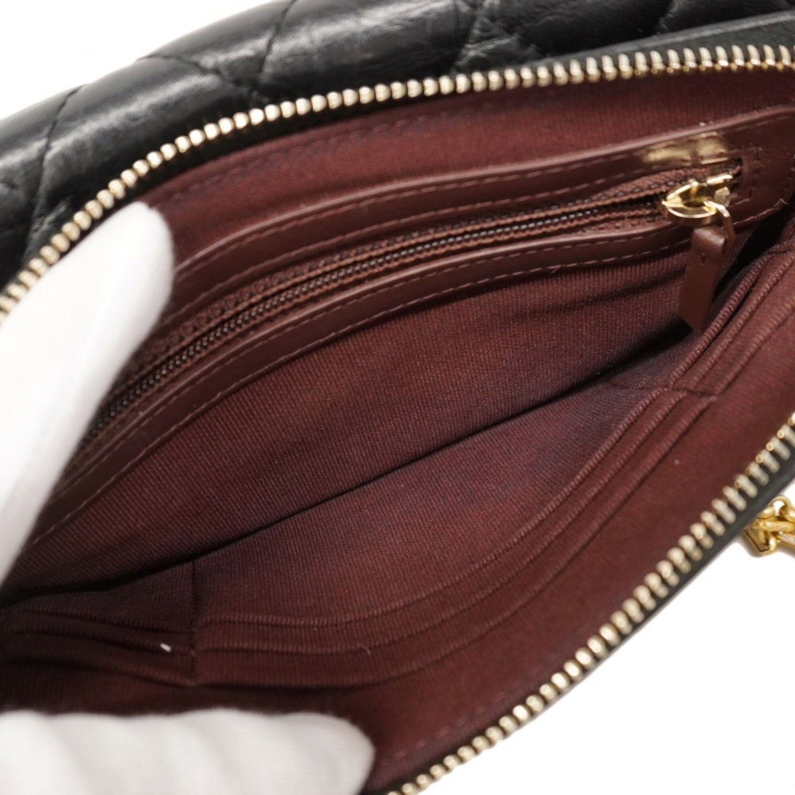 Chain Wallet Leather Shoulder - 4