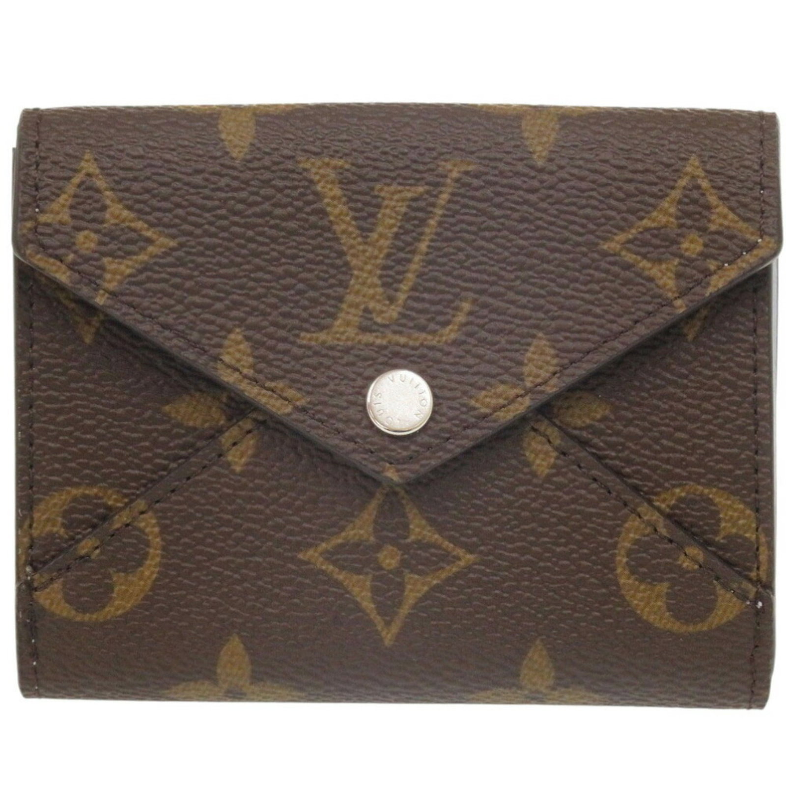 Monogram Leather Tri Fold Louis Vuitton - 2