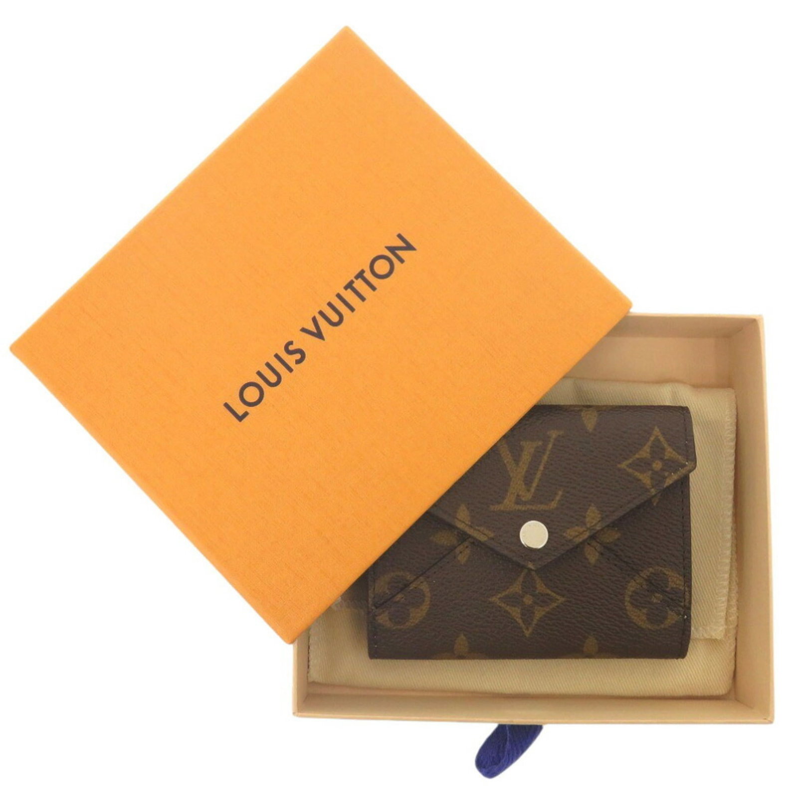 Monogram Leather Tri Fold Louis Vuitton - 3