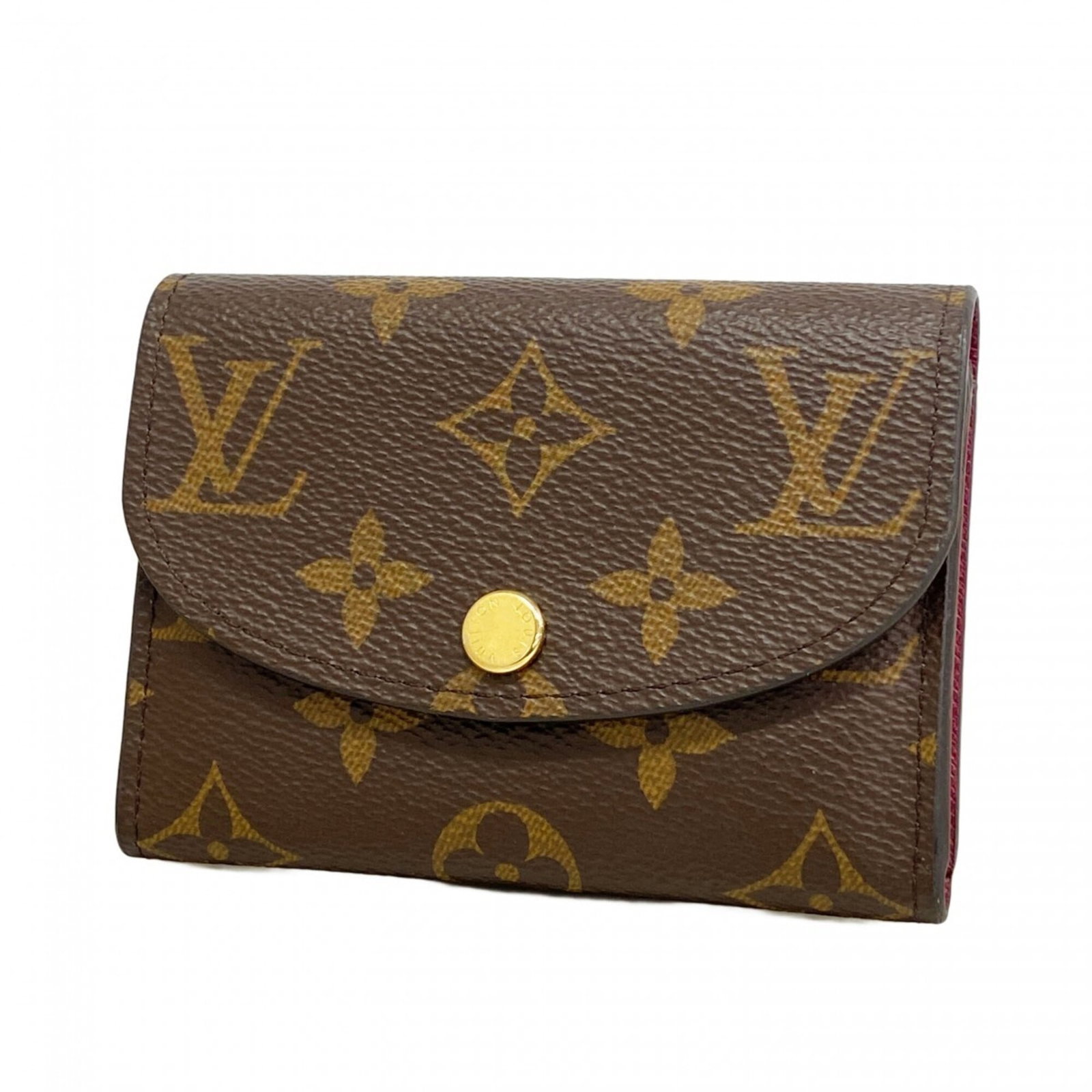 Louis Vuitton Coin Case Purse: Louis Vuitton Coin Case Purse This Louis Vuitton Coin Case Purse features a vibrant fuchsia color and measures 8.5cm x 11cm x 2cm, making it a compact yet stylish accessory. The purse has been used