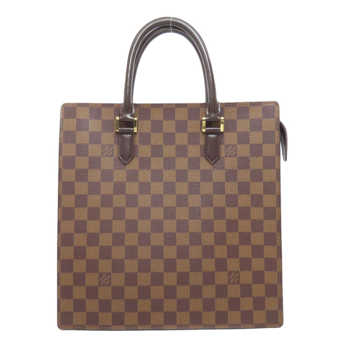 Louis Vuitton N51145 Venice Pm Tote Bag Damier Canvas: Louis Vuitton N51145 Venice Pm Tote Bag Damier Canvas Brown Damier canvas tote bag from LOUIS VUITTON, featuring the iconic Venice Pm style. This classic design combines timeless elegance with a
