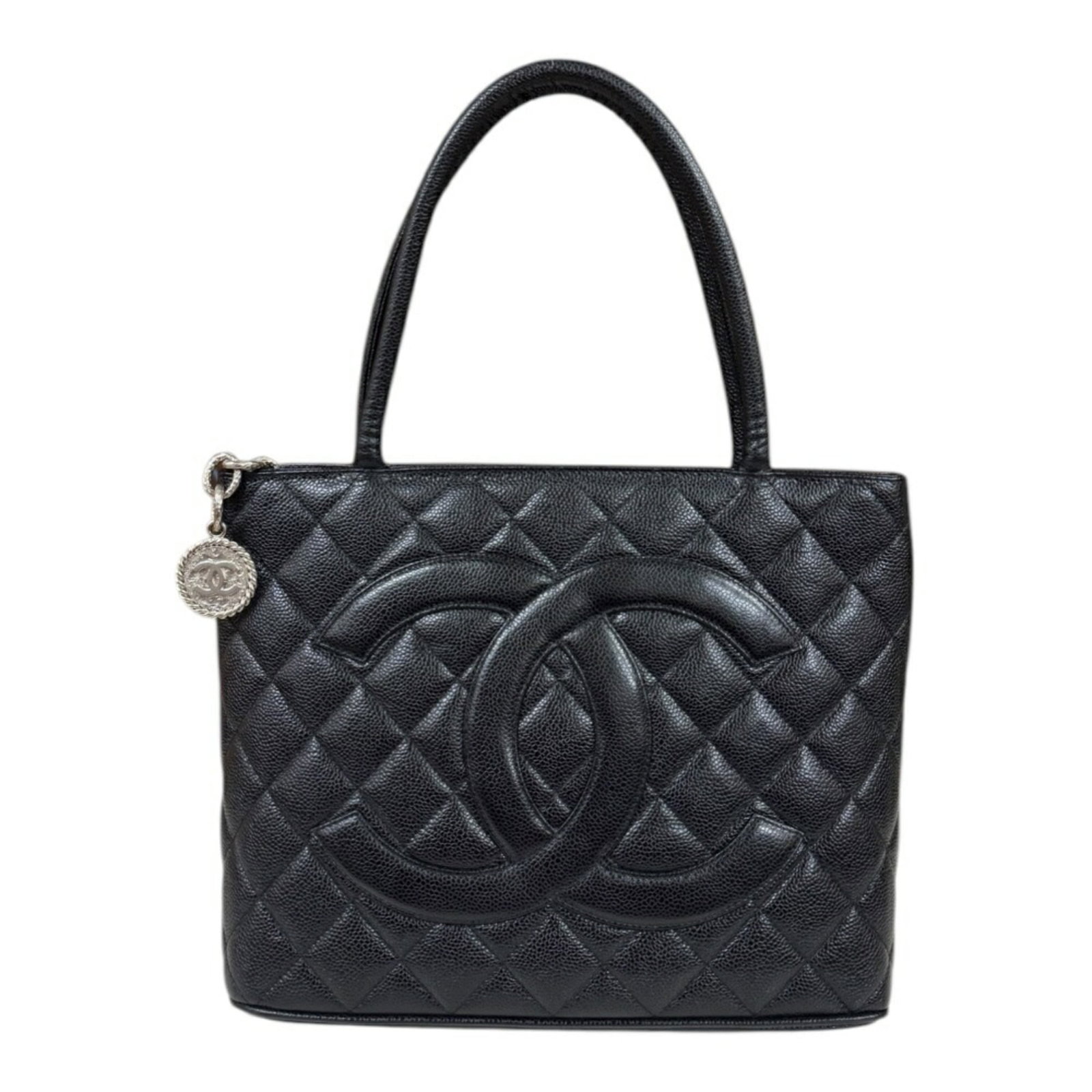 Caviar leather tote bag by Chanel (1 of 7)