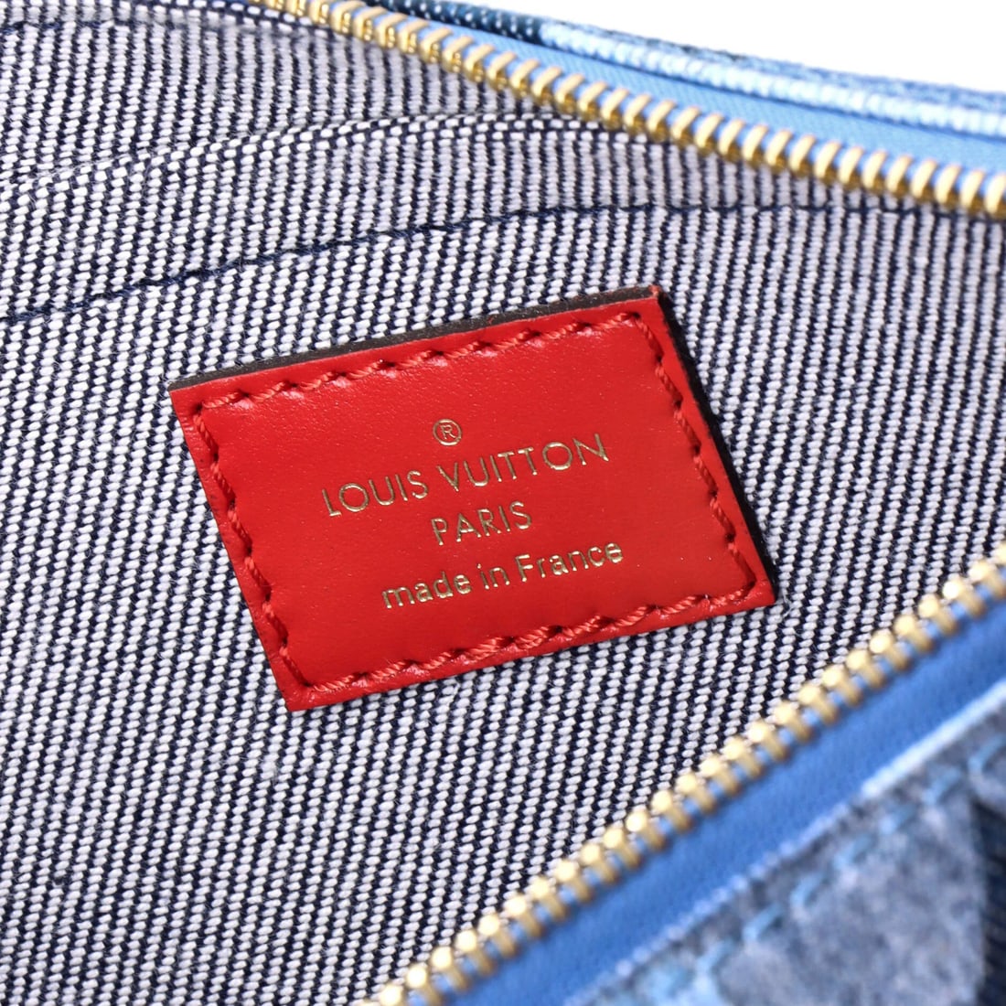 Louis Vuitton Multi Pochette Accessoires Damier and Monogram Patchwork Denim - 6
