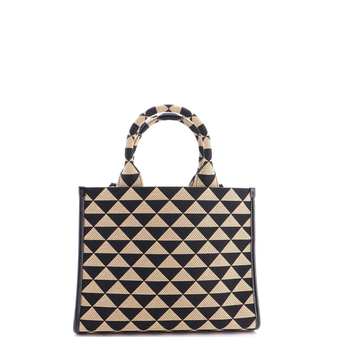 Jacquard Small Shopper Tote Prada - 3