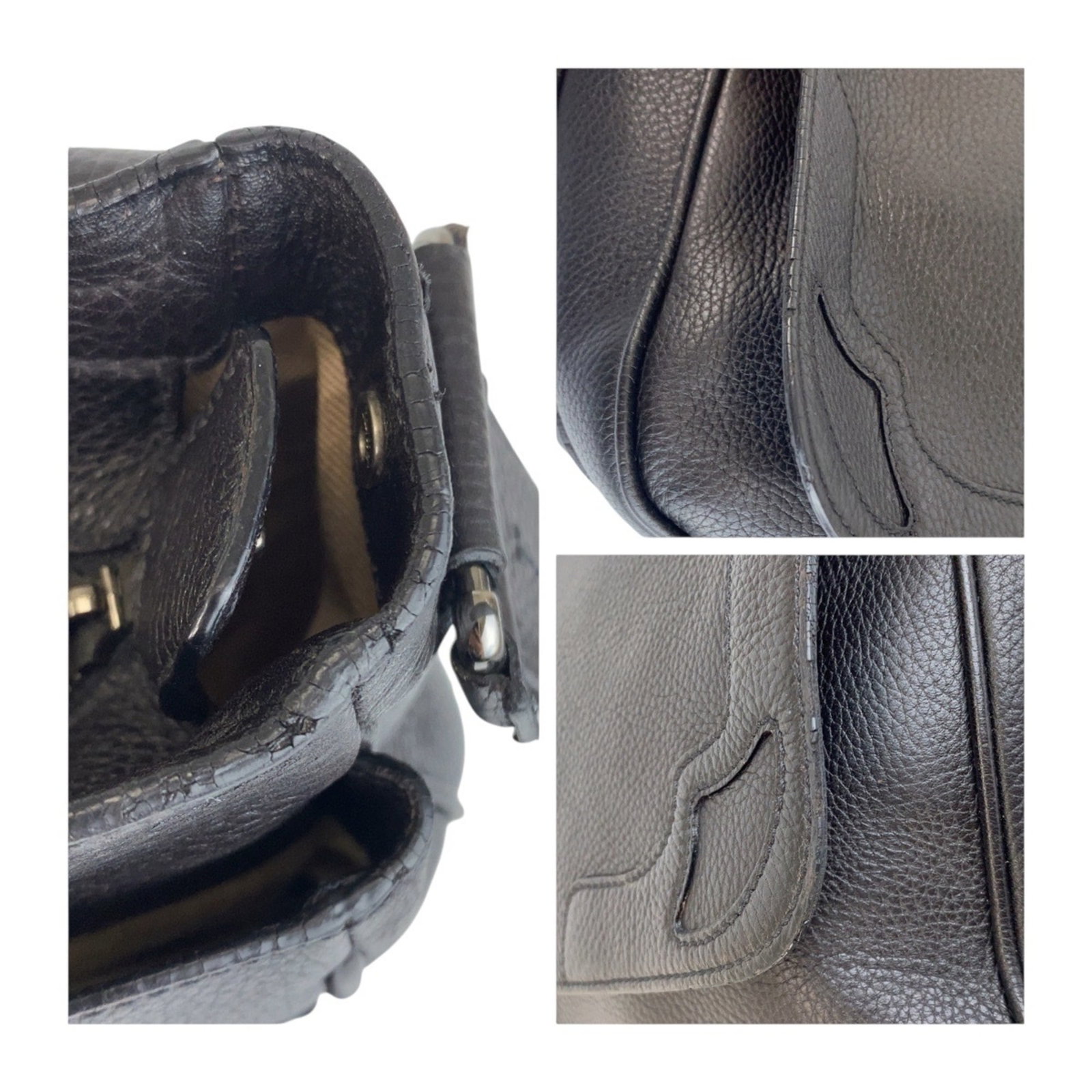 Shoulder Bag Messenger Leather - 4