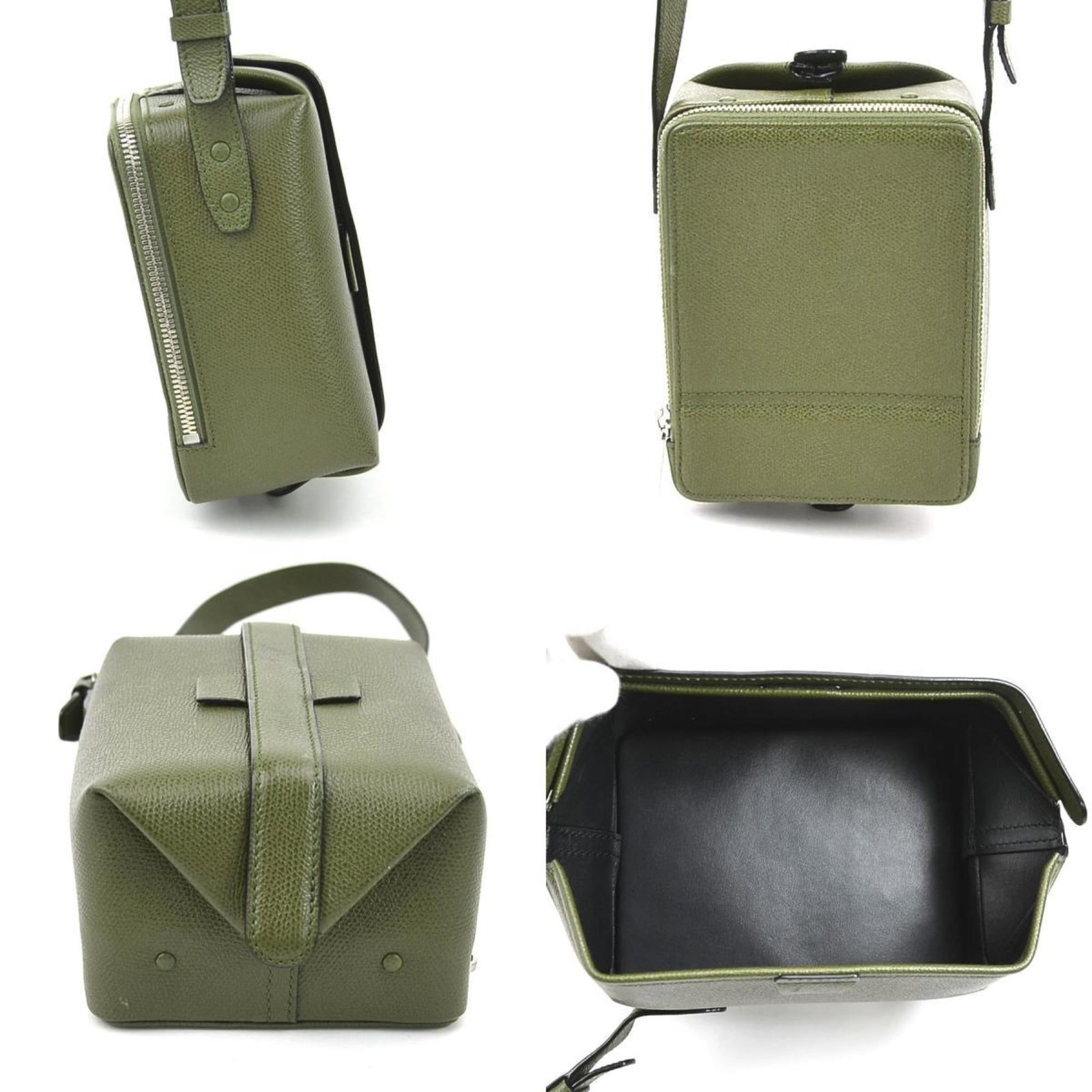 Valextra Shoulder Bag Leather - 2