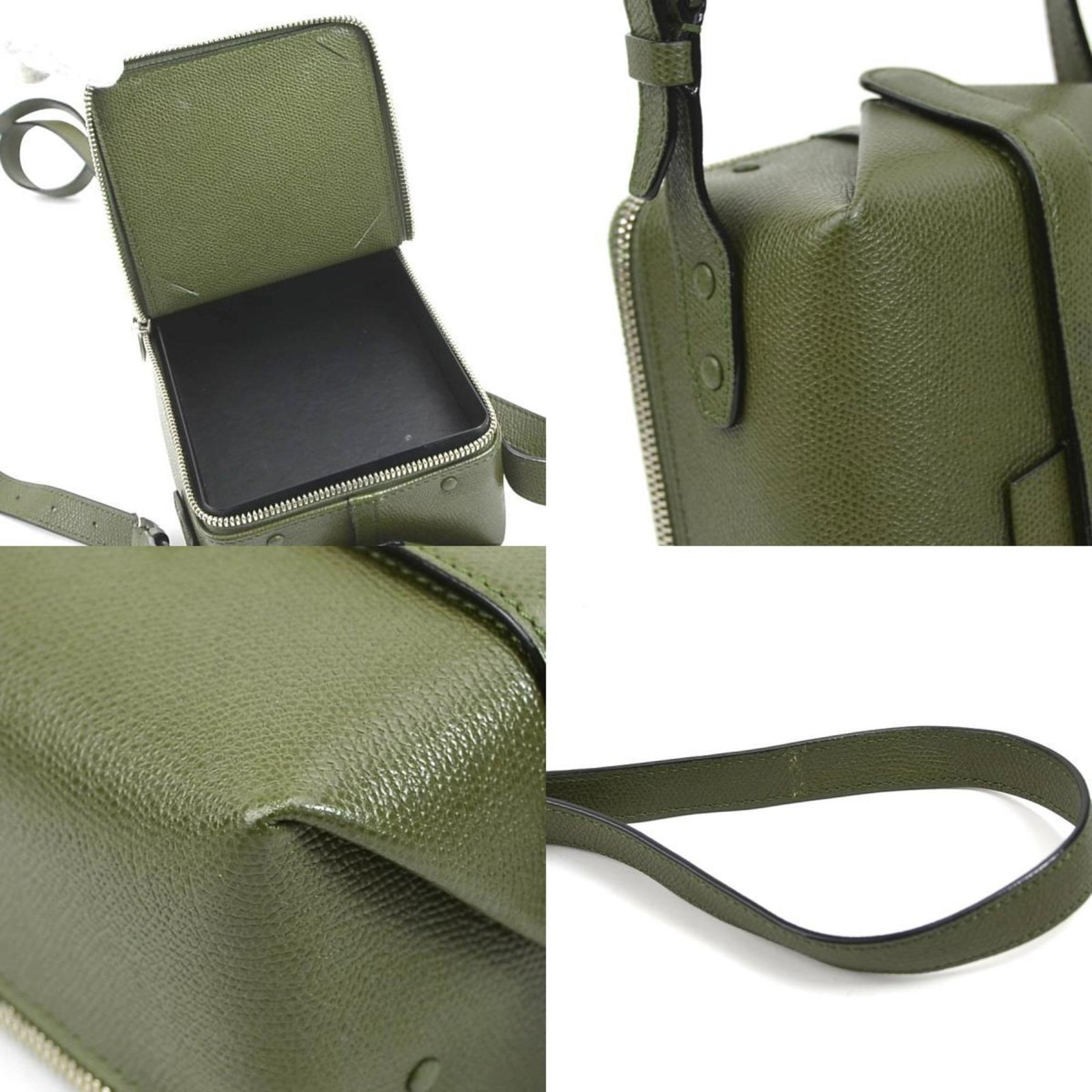 Valextra Shoulder Bag Leather - 3