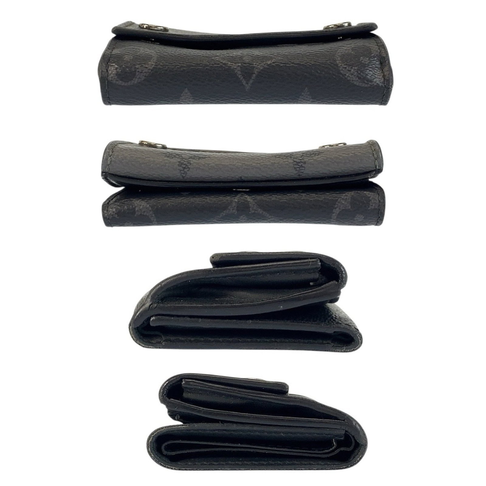 Louis Vuitton Wallet Tri Fold Monogram Eclipse - 10