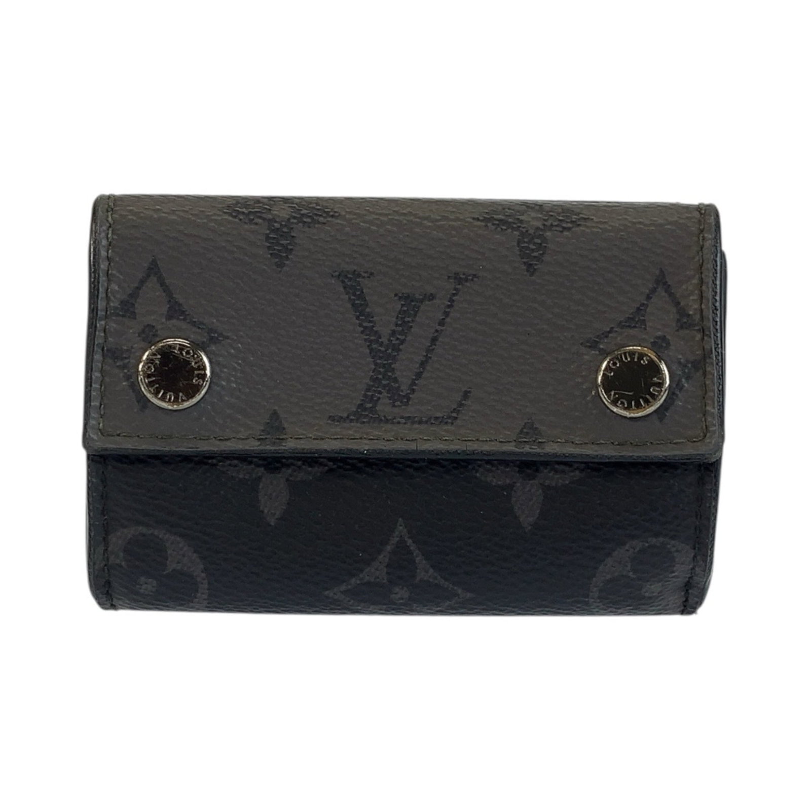 Louis Vuitton Wallet Tri Fold Monogram Eclipse