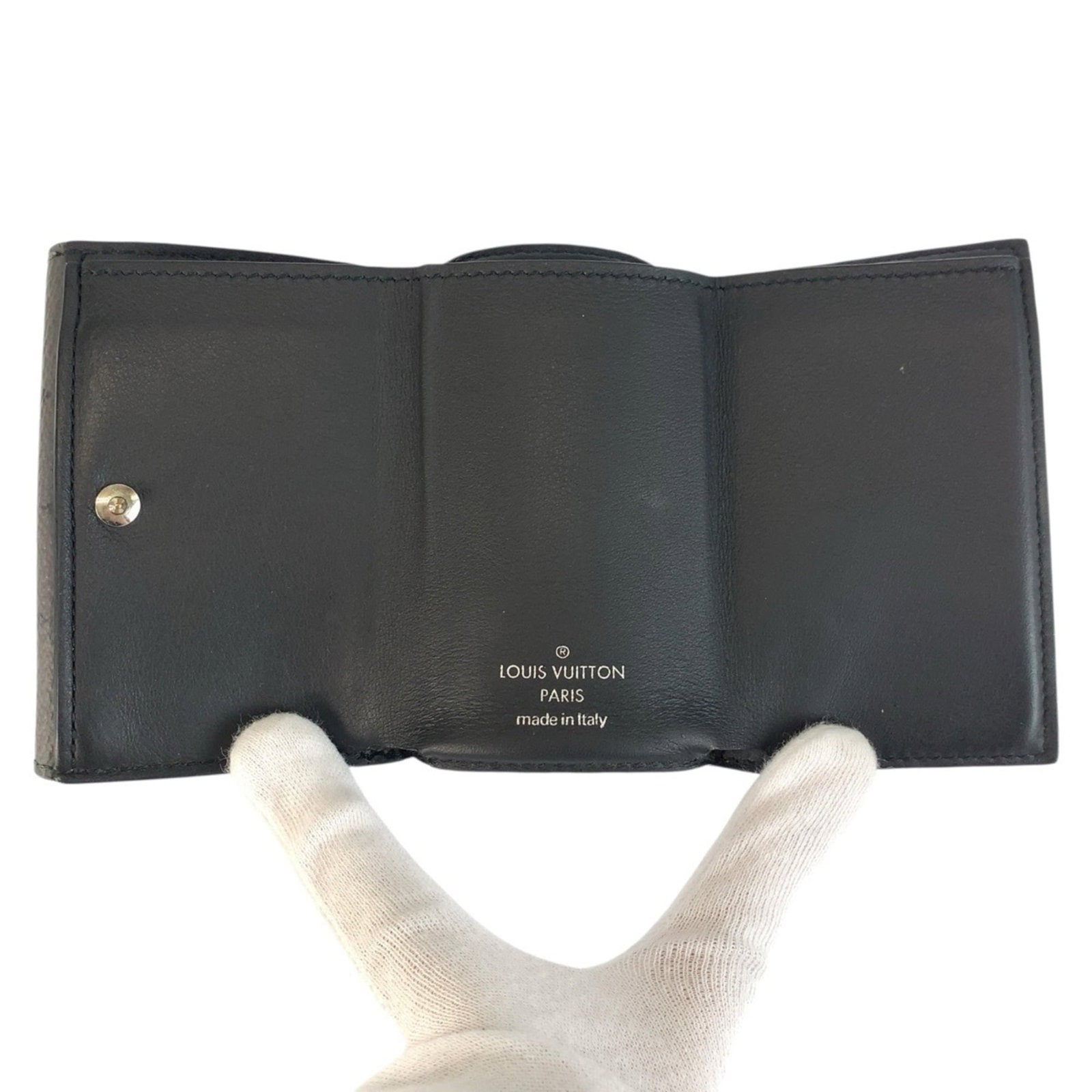 Louis Vuitton Wallet Tri Fold Monogram Eclipse - 4