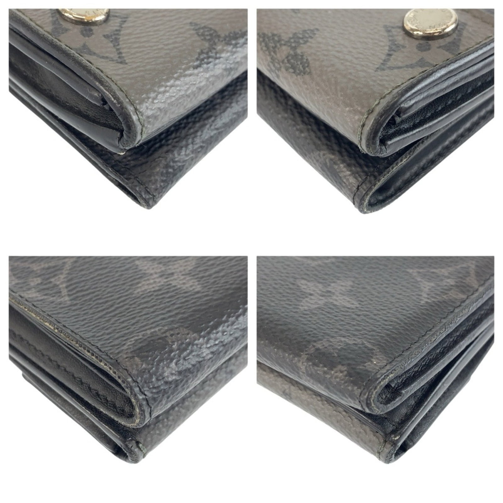 Louis Vuitton Wallet Tri Fold Monogram Eclipse - 8