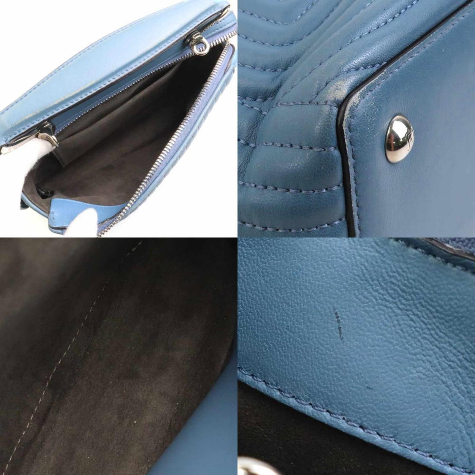 Fendi Shoulder Bag Leather - 3