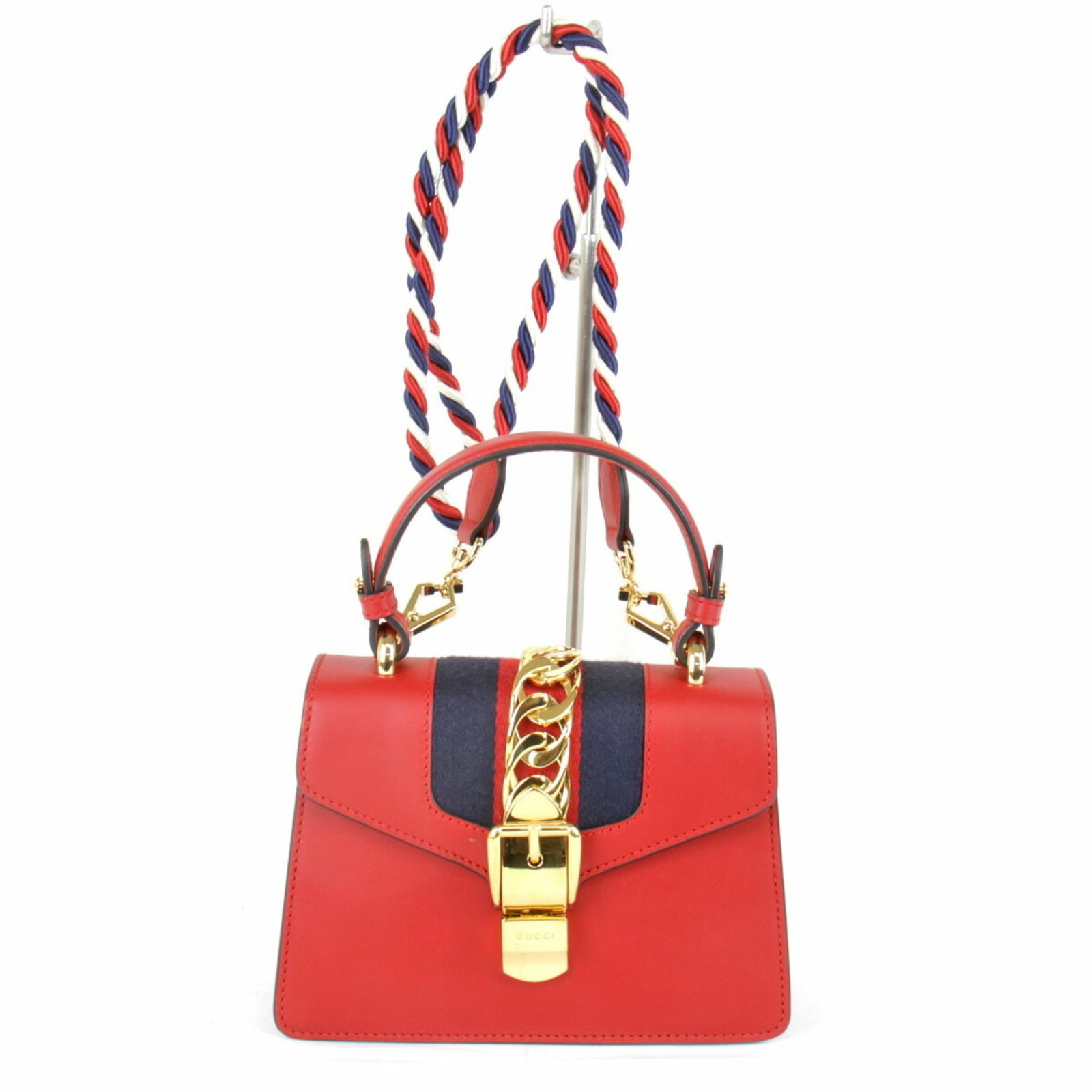 Shoulder Bag Leather Gucci
