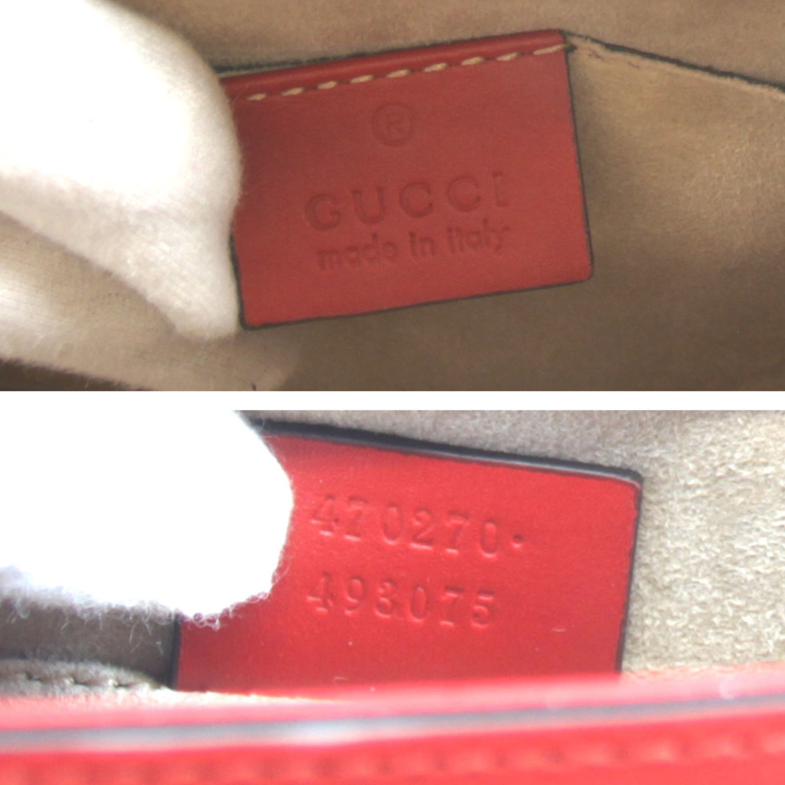 Shoulder Bag Leather Gucci - 8