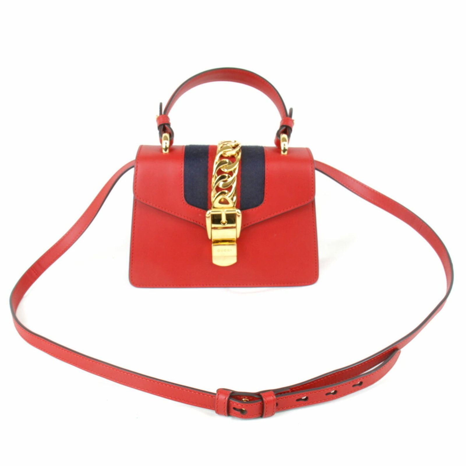 Shoulder Bag Leather Gucci - 9