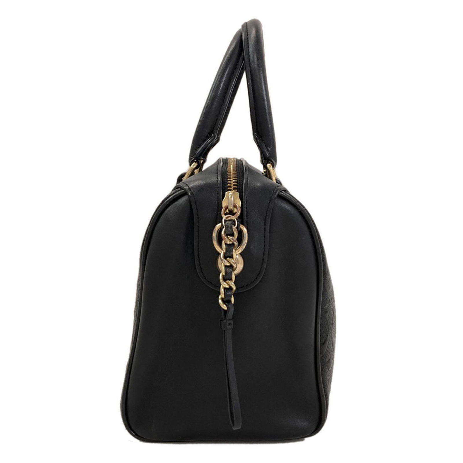 Handbag Leather Coach - 3