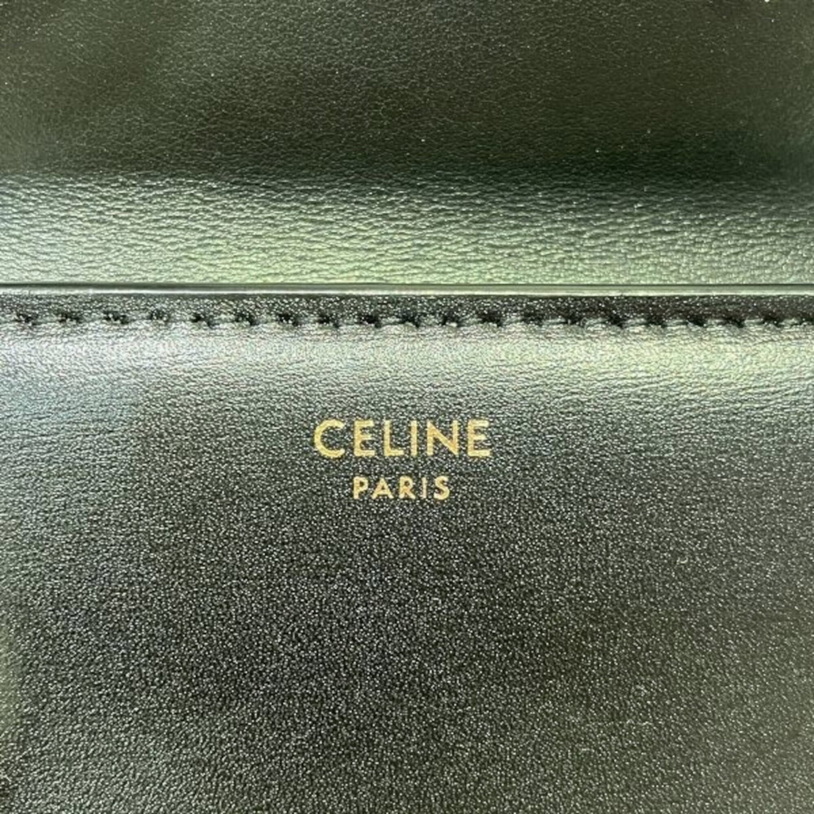 Celine Tri Fold Leather - 4