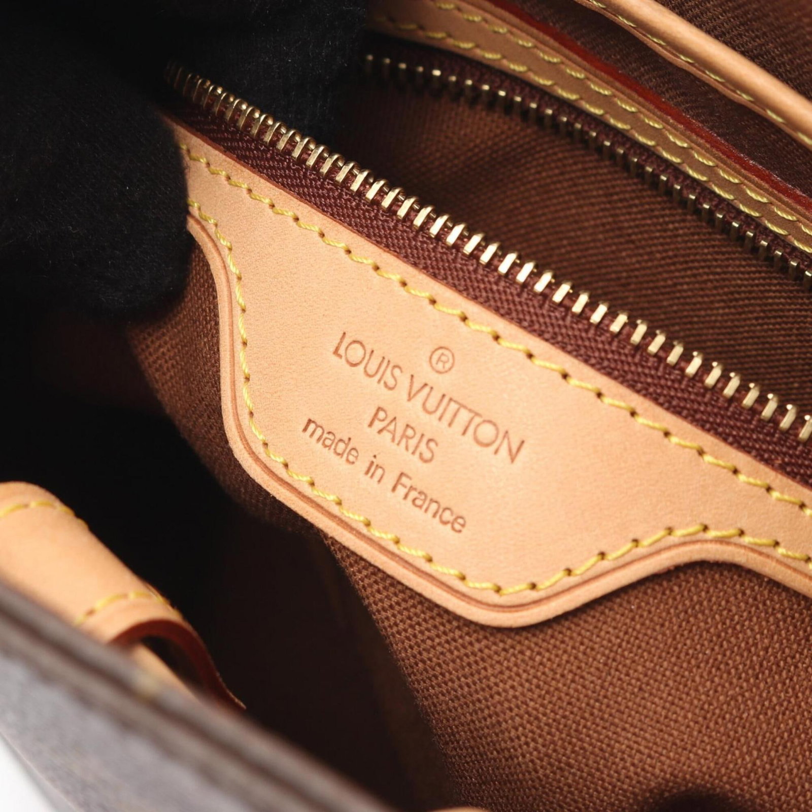 Monogram Leather Louis Vuitton Handbag - 4