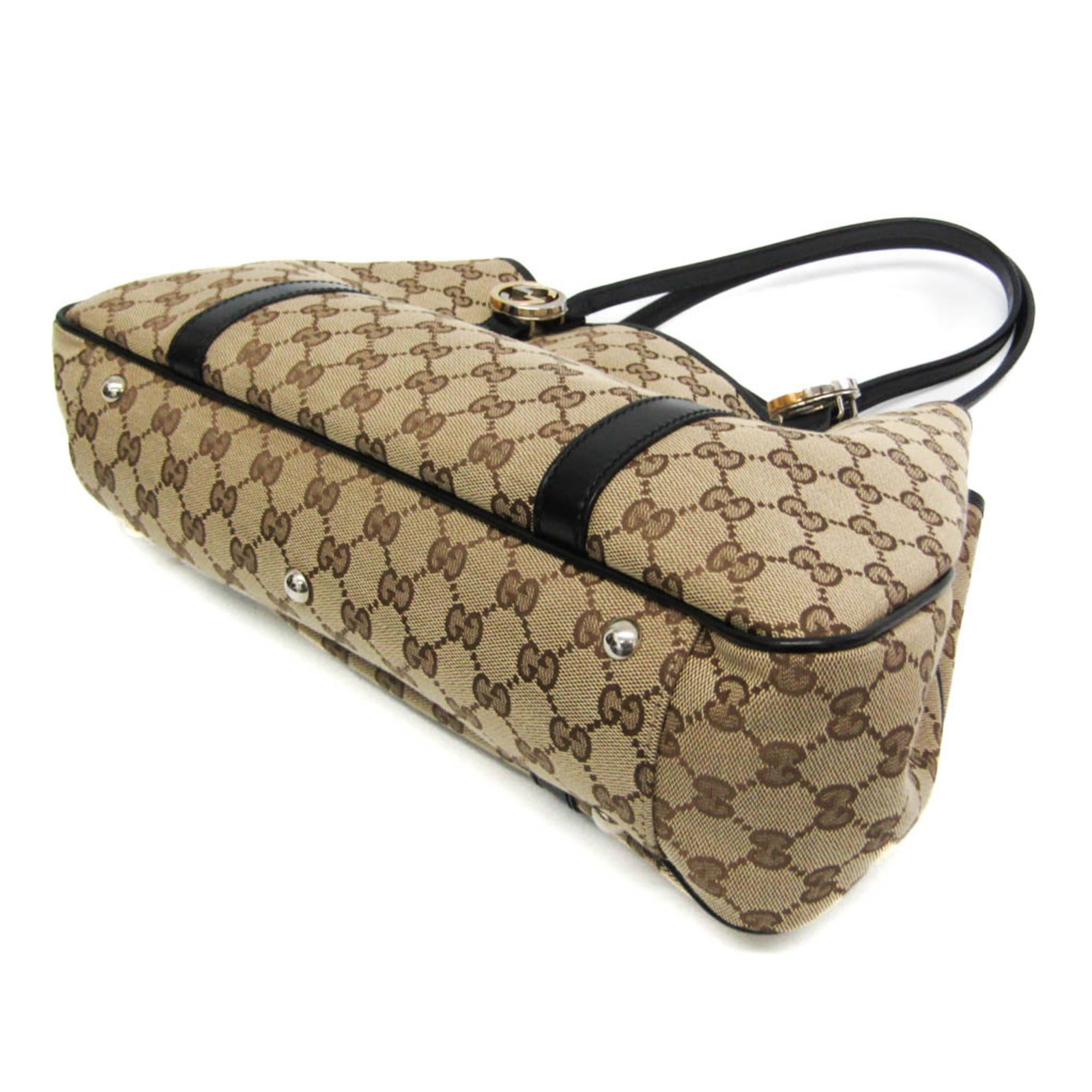 Canvas Gucci Tote - 3