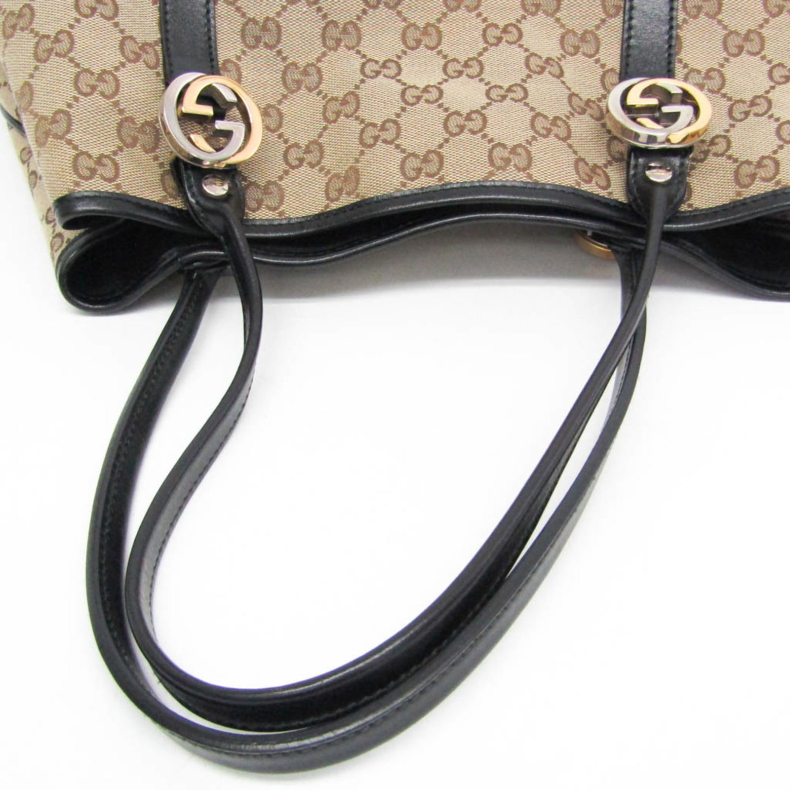 Canvas Gucci Tote - 6