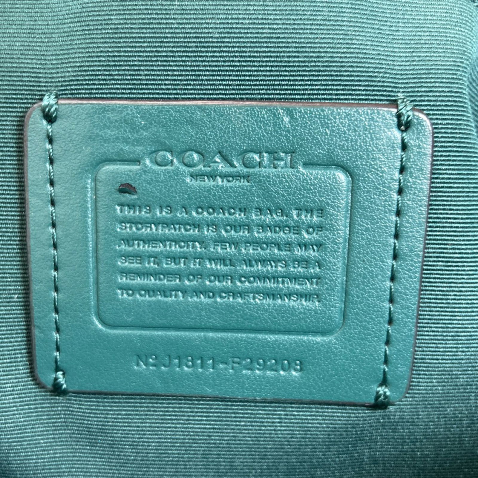 Leather tote by Coach - 6